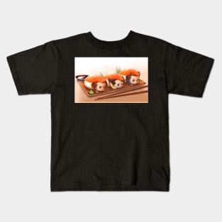 Tem Free Will Sushis Kids T-Shirt